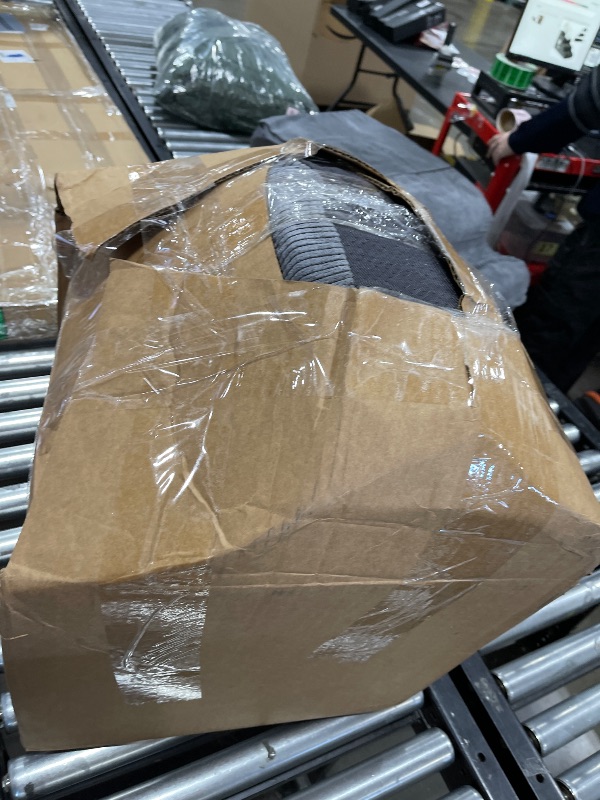 Photo 1 of Dog Steps for Bed, Dog Stairs for Small Dogs, 4-Step Dog Ramp for Bed, Couch, Sofa, and Chairs, Non-Slip Bottom Design, Cat Scratching, High Density Foam Portable Pet Step, Indoor, Grey