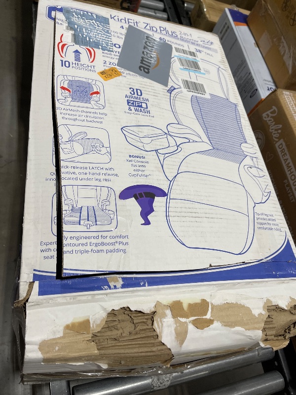 Photo 1 of Chicco MyFit Zip Air Harness Booster Car Seat - Q Collection
