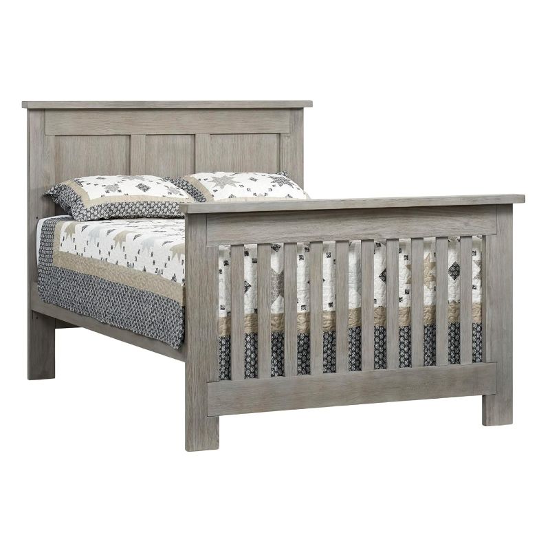 Photo 1 of Soho Baby Hanover Crib to Full-Size Bed Conversion Kit, Oak Gray, GreenGuard Gold Certified
