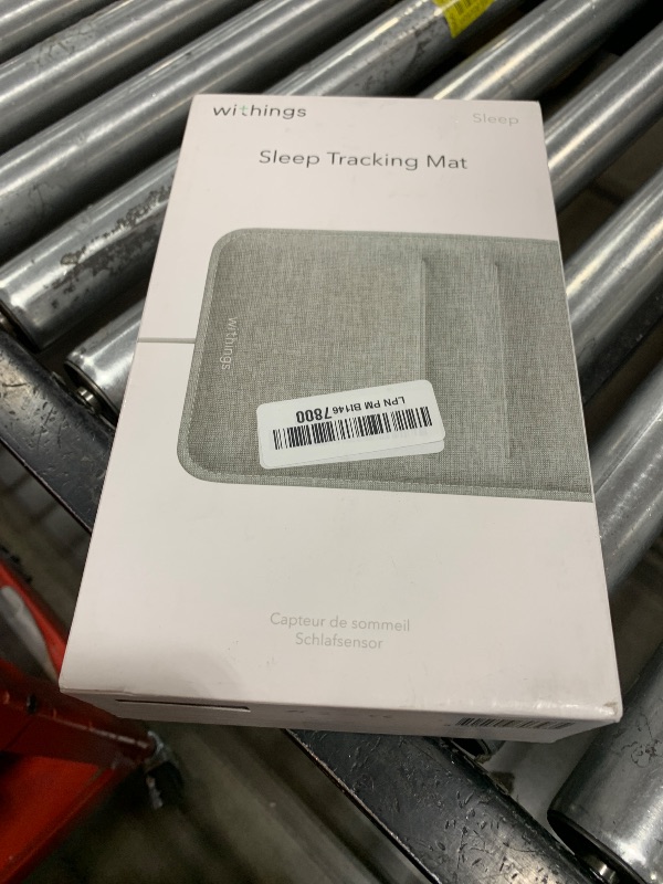 Photo 3 of Withings Sleep - Sleep Tracking Pad Under The Mattress with Sleep Cycle Analysis, Sleep Score & Sleep Sensor to Control Light, Music & Room Temperature, Breathing Disturbances - Compatible with Alexa