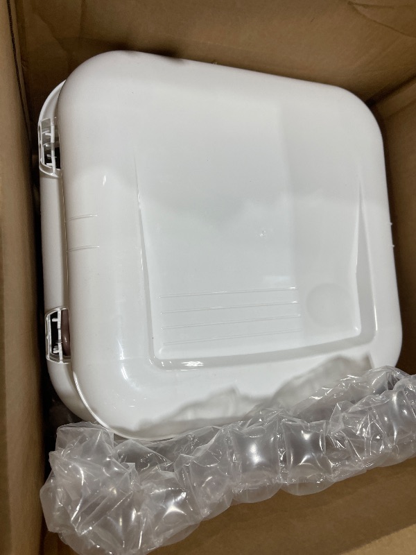 Photo 1 of G-Rack Plastic 3 Drawer Storage with Wheels - Pink - Storage Organizer Bins with Drawers - Rolling Storage Cart with Drawers - Plastic Drawers - 21x14x14 inch