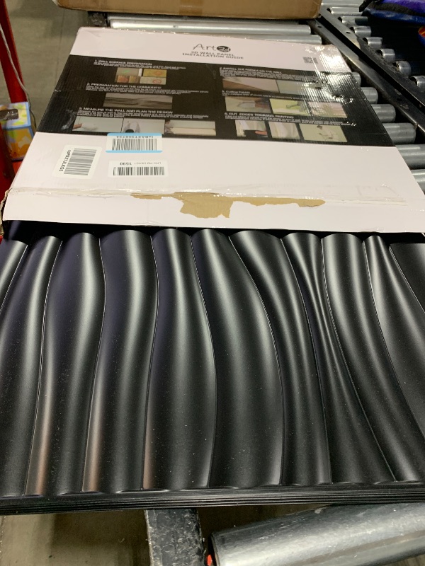 Photo 1 of Art3d PVC Wave Panels for Interior Wall Decor