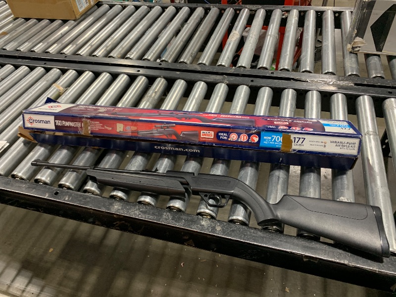 Photo 1 of Crosman 760BKT Pump Master .177-Caliber Pellet/BB Air Rifle Kit,Brown