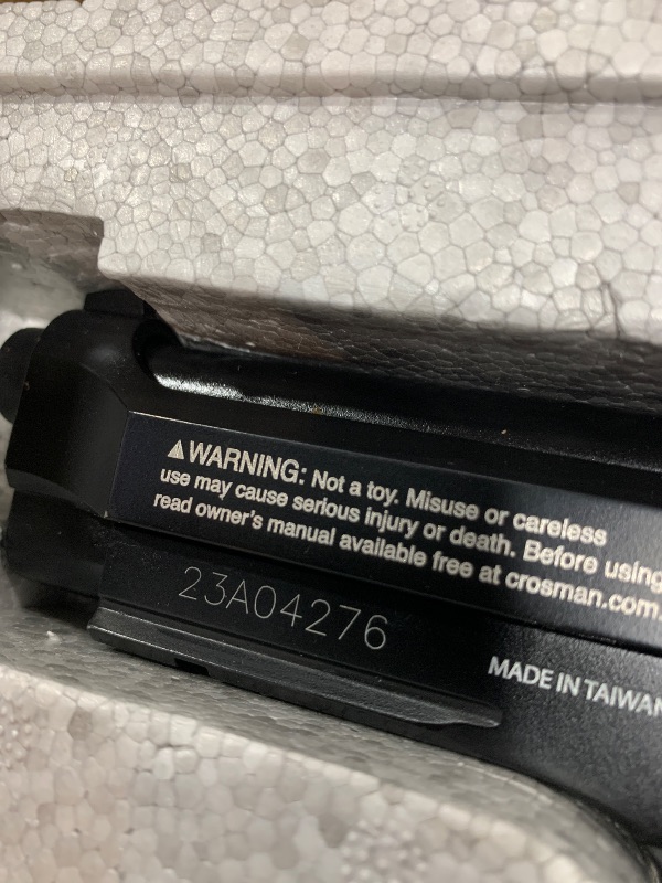 Photo 2 of Crosman CFAMP1L Full Auto P1 CO2-Powered BB Air Pistol With Laser Sight (Class II <1 mW)