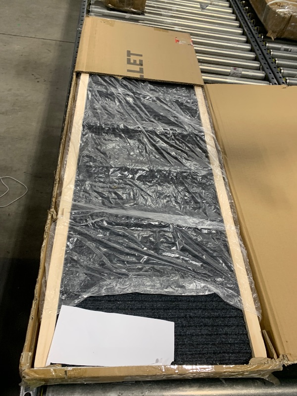 Photo 1 of Nidouillet Dog Ramp for Bed, 47.2" Long Wooden Foldable Dog Ramp, 6 Adjustable Heights from 15.7" to 27.6" with Anti-Slip