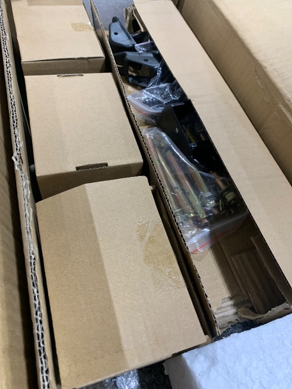 Photo 1 of LOVMOR 2 Pack 2 Step Hand Rails for Outdoor Steps, Wrought Iron Railing (1-2 Steps Handrail)