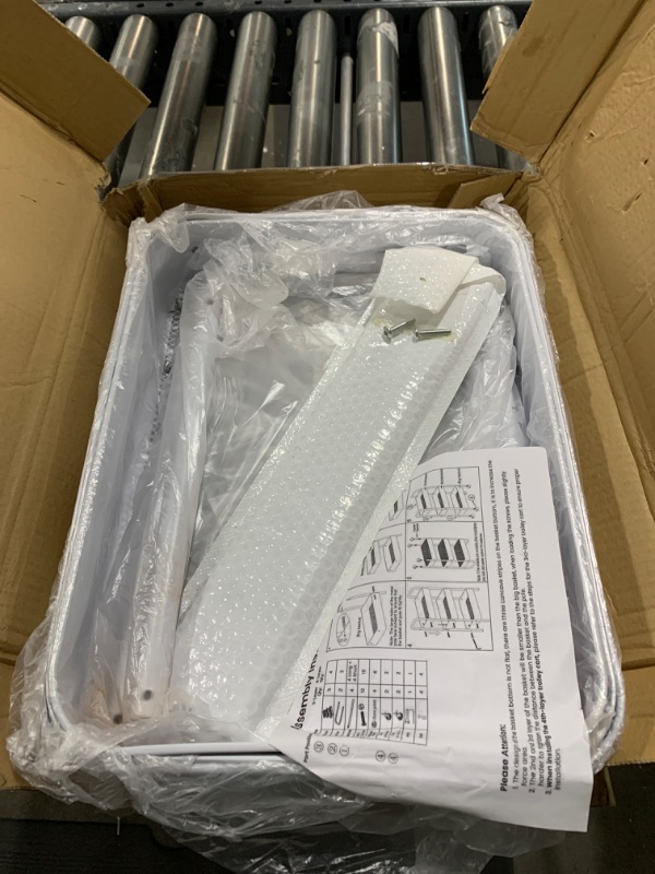 Photo 1 of PNVXNUS 3 Tier Rolling Metal Storage Carts with Wheels,Multi Functional Organizer Cart