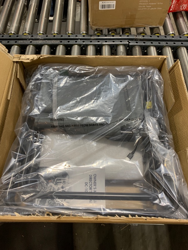 Photo 1 of TIMBER RIDGE Heavy Duty Heated Camping Chair, Compact Size, Portable Directors Chair Supports Up to 400lbs (Power Bank not Included)