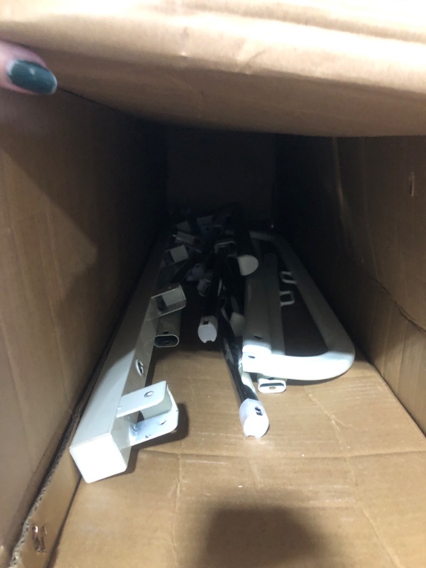 Photo 1 of Bed Rails for Elderly Adults Safety Railings for Seniors Side Rail Cane Guard Assist Bars Collapsible Bedside Helper Handle Under Mattress Hospital Handicap Bedrail for King Queen Twin Size Bed-40x18"