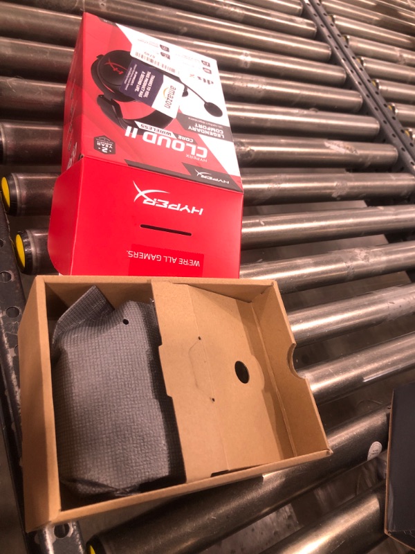 Photo 1 of HyperX Cloud II Core Wireless - Gaming Headset for PC, DTS Headphone:X Spatial Audio, Memory Foam Ear Pads, Black