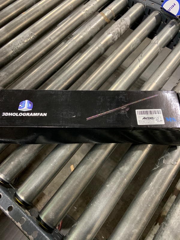 Photo 1 of 3D Hologram Fan,16.5 Inch 3D Hologram Projector Advertising Display with 1.2 Inches Thick, 700 Video Library and 224 LED for Business Store Signs,Bar,Casino,Party,halloween Missyou