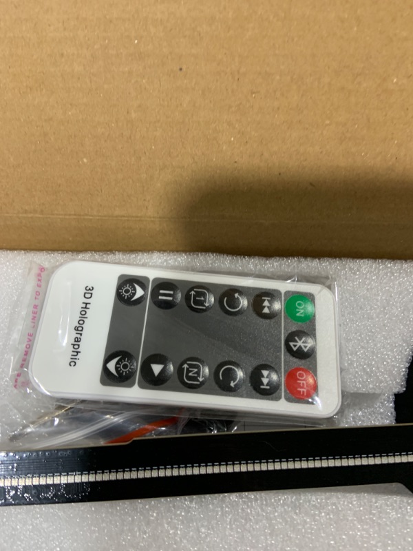 Photo 1 of 3D Hologram Fan,16.5 Inch 3D Hologram Projector Advertising Display with 1.2 Inches Thick, 700 Video Library and 224 LED for Business Store Signs,Bar,Casino,Party,halloween Missyou