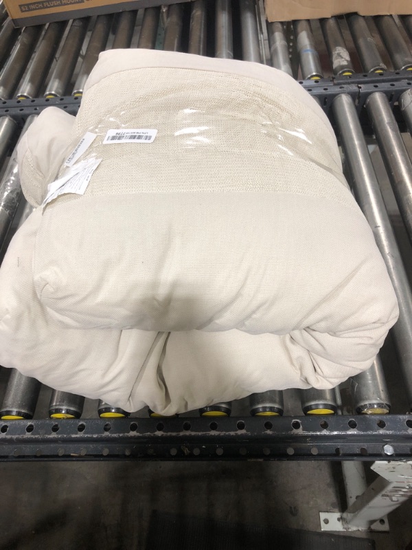 Photo 1 of SUNROX LokGrip Non Slip Tufted Memory Foam Bench Cushion, FadeShield Water Resistant Durable Thicken Outdoor/Indoor Bench Seat Pads 42x16x4 inch, Cream