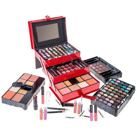 Photo 1 of (READ FULL POST) SHANY All in One Makeup Kit (Eyeshadow Blushes Powder Lipstick & More) Holiday Exclusive
