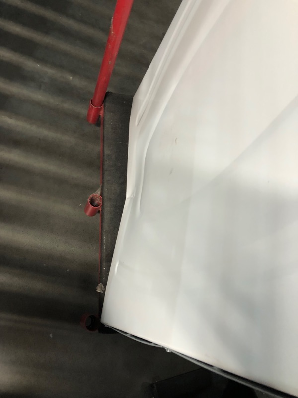 Photo 1 of ***TRUCK/TRAILER PICKUP ONLY - SCRATCHED AND DENTED - MISSING PARTS - UNTESTED - SEE COMMENTS***
Kenmore Top-Load Washer with Dual Action Agitator, Stainless Steel Top Loader Laundry Washing Machine, 3.5 cu. ft. Capacity White (truck or trailer pickup)
