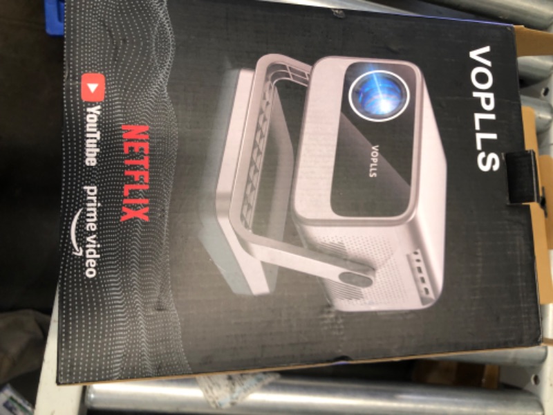 Photo 2 of [Netflix Officially and AI Auto Focus] VOPLLS 4K Projector with WiFi and BluetoothY6203999
