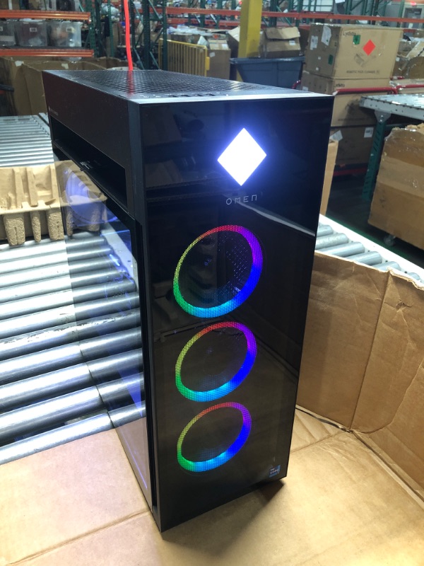Photo 1 of (READ FULL POST) HP OMEN 45L Gaming Desktop, 14th Generation Intel Core i7-14700K, 16 GB RAM, 1 TB Solid State Drive, NVIDIA GeForce RTX 4070 Super Graphics, Windows 11 Pro, GT22-2050 (2024)