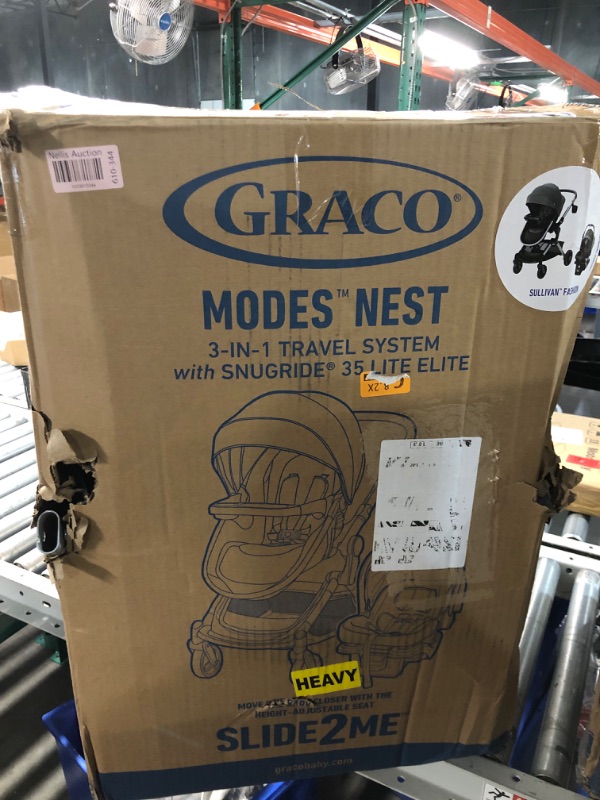 Photo 3 of ***SEE NOTES BEFORE BIDDING***
Graco Modes Nest Travel System with Adjustable Reversible Seat