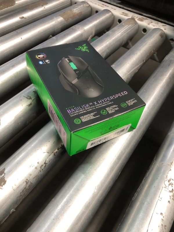 Photo 2 of ***BRAND NEW***Razer Basilisk V3 X HyperSpeed Wireless Gaming Mouse: Up to 285 Hr Battery - 18K Optical Sensor - Mechanical Switches - Chroma RGB - 9 Programmable Controls - Black