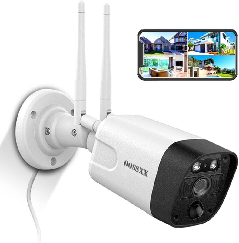 Photo 1 of 
OOSSXX (Extend Camera for Wireless Camera System) 5.0MP & 130° Ultra Wide-Angle PIR Detection 2-Way Audio 2-Antennas Outdoor Home WiFi Video Surveillance
