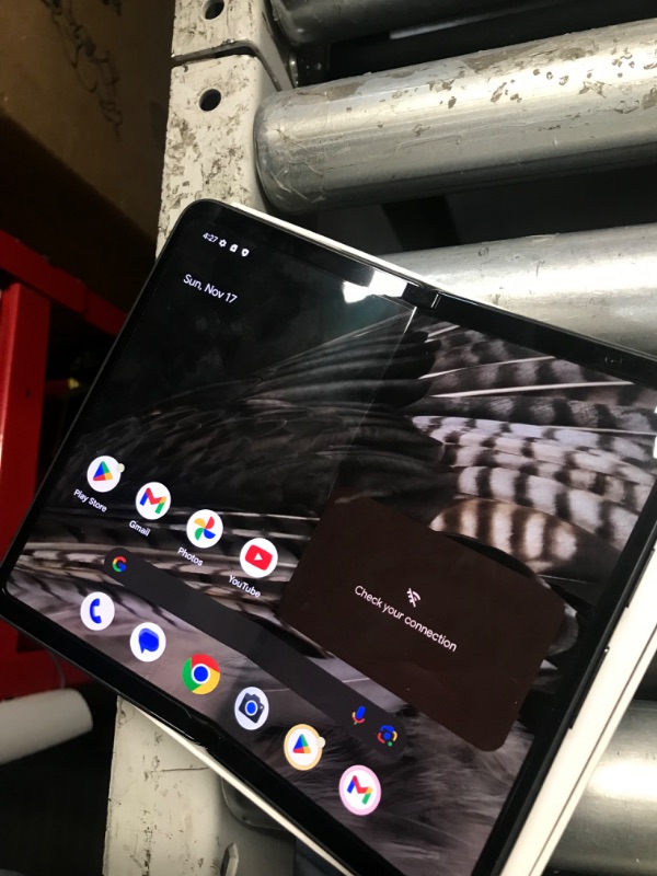 Photo 4 of (READ FULL POST) Google Pixel Fold - Unlocked Android 5G Smartphone with Telephoto Lens and Ultrawide Lens - Foldable Display - 24-Hour Battery - Obsidian - 256 GB