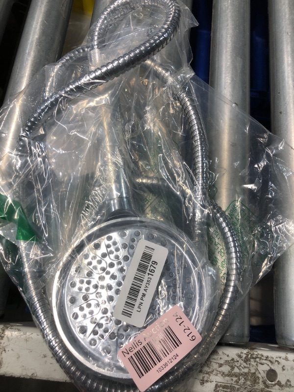 Photo 2 of ***SEE NOTES BEFORE BIDDING***
Cobbe Filtered Shower Head with Handheld, High Pressure 6 Spray Mode Showerhead with Filters, Water Softener Filters Beads for Hard Water - Remove Chlorine - Reduces Dry Itchy Skin, Chrome Round ??1. Chrome