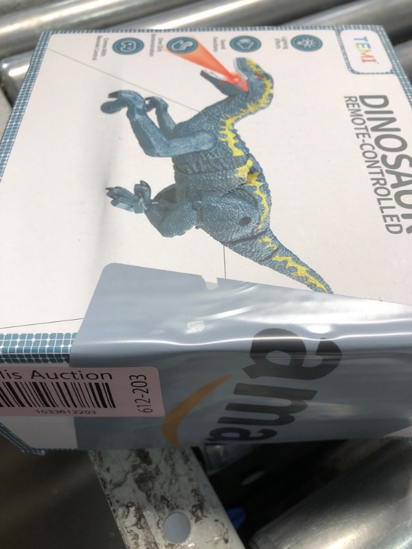 Photo 2 of ***SEE NOTES BEFORE BIDDING***
TEMI Remote Control Dinosaur Toys for Kids 3-5, 2.4GHZ Electronic RC Toys for Boys,Dinosaur Toys with Lights and Sounds, Birthday Gifts for Boys and Girls 3 4 5 6 7 8 9 10 11 12 Year Old