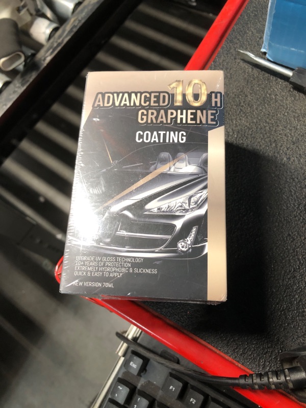 Photo 2 of ***FACTORY SEALED***Ceramic Coating for Cars (70ml) - 10H Graphene Coating for Car Detailing - 10+ Years of Long Lasting Protection - Ultra High Gloss & Shine, Extremely Hydrophobic