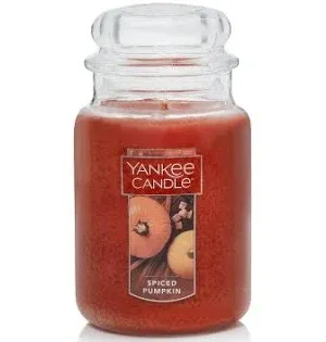 Photo 1 of (READ FULL POST) Yankee Candle Large Jar Candle Spiced Pumpkin