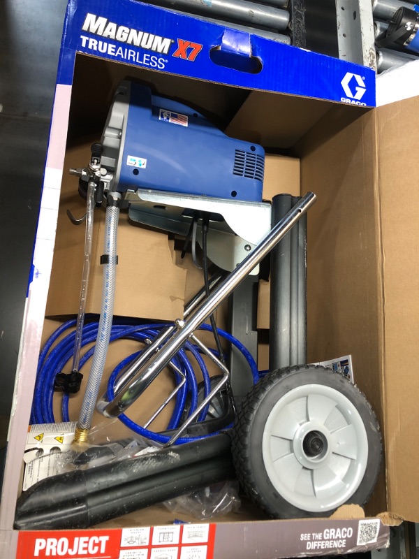 Photo 2 of (READ FULL POST) Graco Magnum X7 Electric Stationary Airless Paint Sprayer
