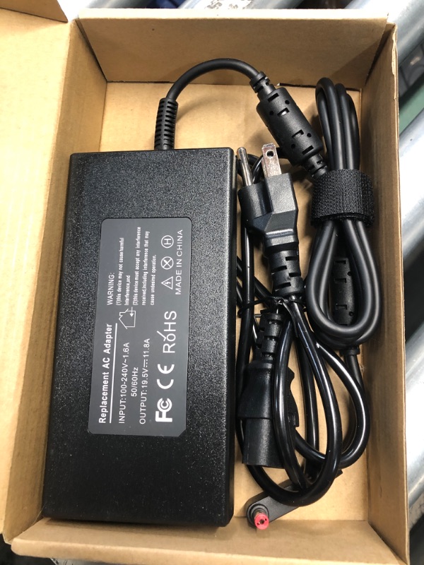 Photo 2 of ** USED** 230W AC Charger for Acer Predator Triton 500 / Triton 700 PT715-51 PT515-52 PT316-51s PT314-52s Series PT515-52-71K5 PT515-52-742J PT316-51s-7362 PT316-51s-74RM PT316-51s-7397 PT314-52s-747P Laptop