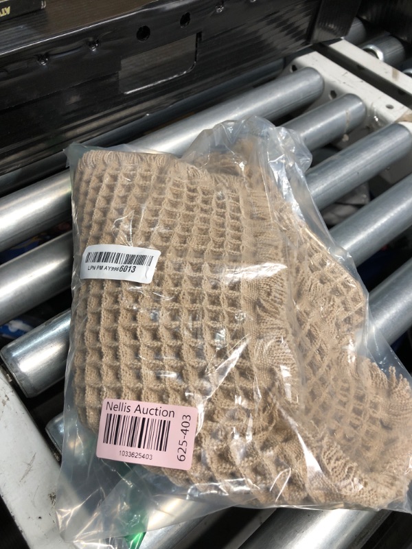 Photo 2 of (READ FULL POST) Waffle Bath Mat, Super Absorbent Non-Slip Bath Mats for Bathroom Floor, Machine Washable Bathroom Rugs with Tassels, Rubber Backed Bathroom Mats, Ultra Soft. (Brown, 18"X30")
