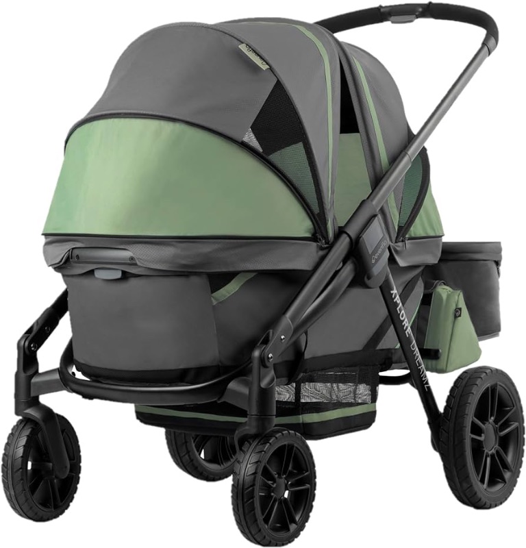 Photo 1 of ***USED - INCOMPLETE - MISSING PARTS - UNABLE TO VERIFY FUNCTIONALITY***
Evenflo Pivot Xplore Dreamz All-Terrain Stroller Wagon with Bassinet Insert (Voyager Green)