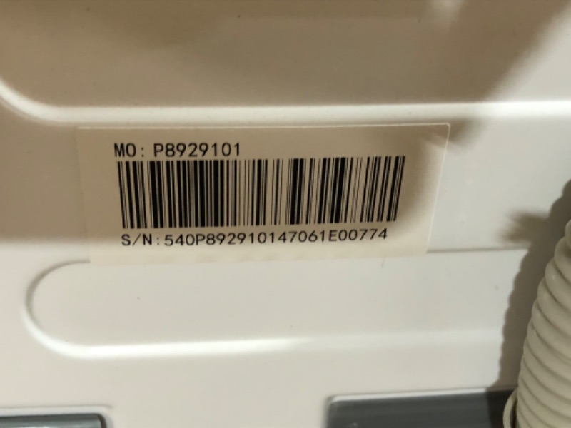 Photo 3 of ***DAMAGED - DOOR BROKEN OFF - UNABLE TO TEST - SEE PICTURES***
Small Portable Washer,Portable Washer 0.9 Cu. Ft. with 5 Cycles, Transparent Lid & LED Display