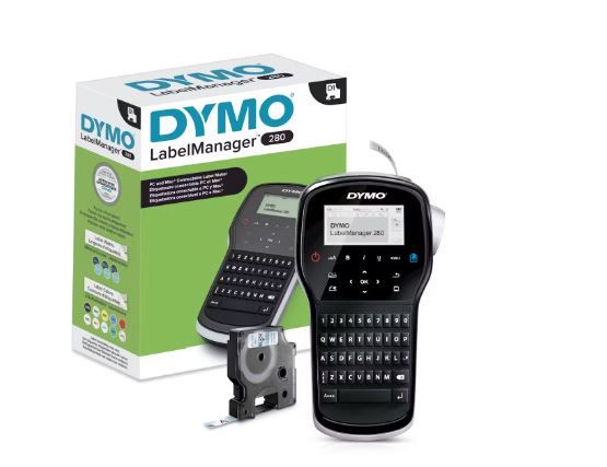 Photo 1 of (READ FULL POST) DYMO LabelManager 280 Rechargeable Portable Label Maker
