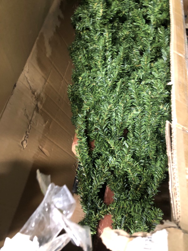 Photo 4 of ***USED - INCOMPLETE - MISSING PARTS - UNABLE TO VERIFY FUNCTIONALITY***
Vickerman 9' Natural Alpine Artificial Christmas Tree, Unlit - Faux Christmas Tree - Seasonal Indoor Home Decor - Metal Tree Stand Included - 1545 PVC Tips
