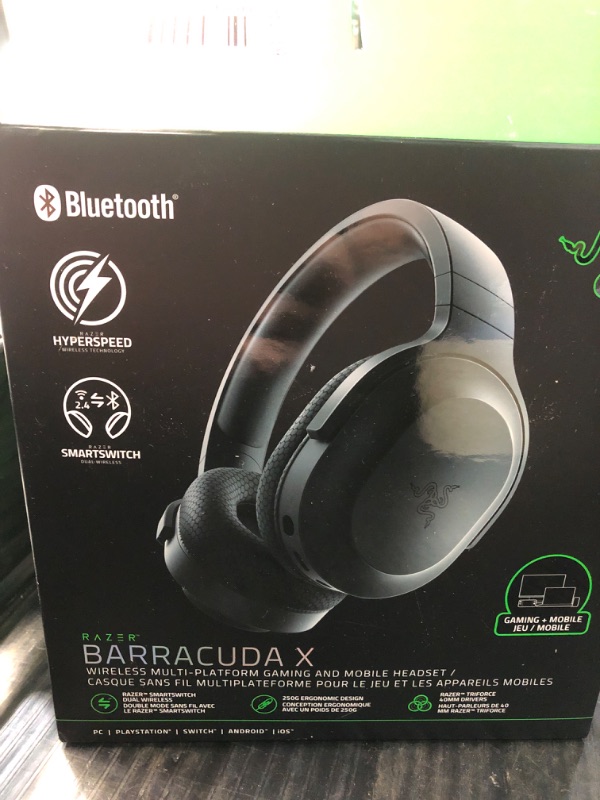 Photo 5 of ***MISSING MC***
Razer Barracuda X Wireless Gaming and Mobile Headset (PC