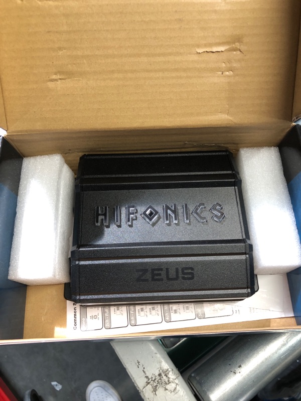 Photo 3 of (READ FULL POST) Hifonics ZD-750.4D Zeus Delta 700W 4 Channel Car Amplifier | Class D, Bridgeable, PWM MOSFET, Electronic Crossover