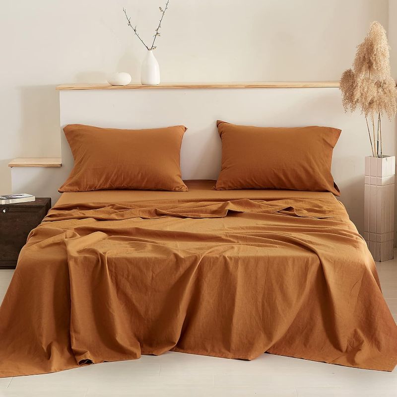 Photo 1 of ***STOCK PHOTO REFERENCE ONLY*** Bedding Sheet Set - brown 