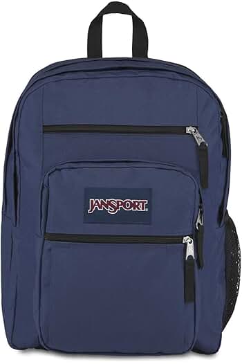 Photo 1 of (READ FULL POST) JanSport Laptop Backpack - Computer Bag with 2 Compartments, Ergonomic Shoulder Straps, 15” Laptop Sleeve, Haul Handle - Book Rucksack - Navy
