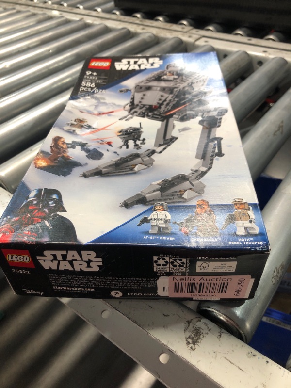 Photo 2 of ***FACTORY SEALED***SMOOSHED BOX**LEGO® Star Wars Hoth AT-ST 75322 Building Set, 586 Pieces