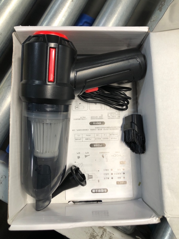 Photo 2 of (READ FULL POST) Handheld Vacuum Cordless, 9000Pa Powerful 120W High Power Car Vacuum Rechargeable, 3 in 1 Portable Air Duster with Multi-nozzles & Floor Brush, Mini Vacuum Cleaner for Car, Home, Office