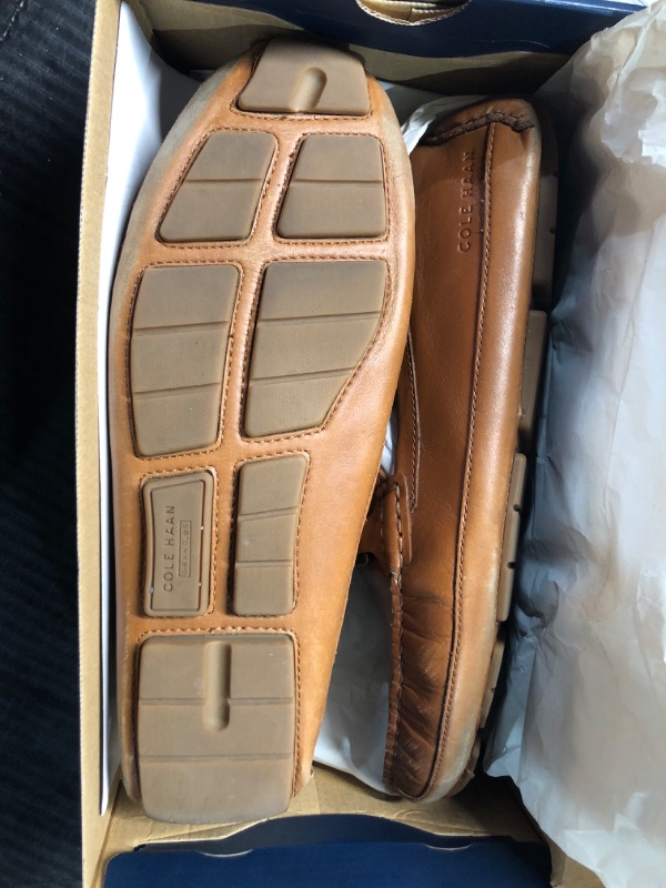 Photo 3 of (READ FULL POST) Cole Haan Men's Wyatt BIT Driver Driving Style Loafer, British TAN, 10.5