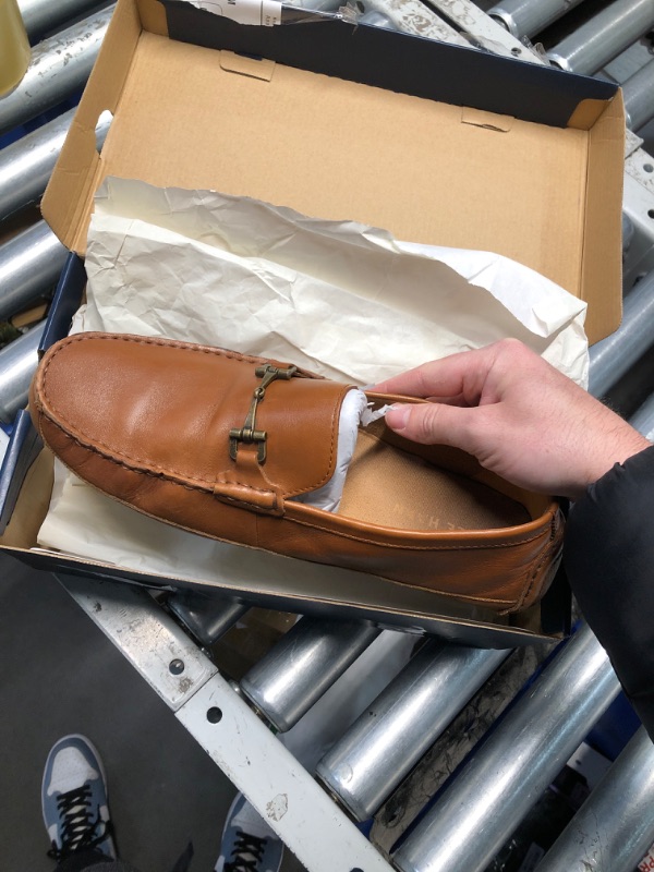 Photo 2 of (READ FULL POST) Cole Haan Men's Wyatt BIT Driver Driving Style Loafer, British TAN, 10.5