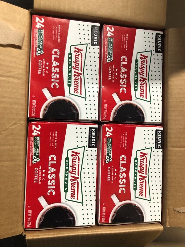 Photo 1 of ***NONREFUNDABLE***BEST BY 02/20/2025****Krispy Kreme Classic Coffee, Keurig Single Serve K-Cup Pods, Medium Roast, 96 Count
