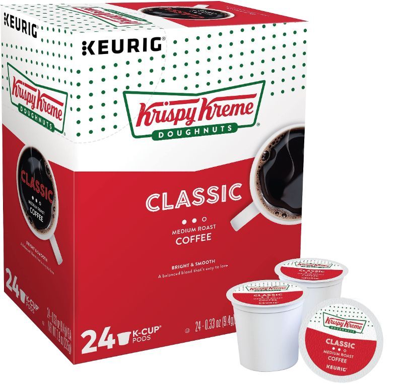 Photo 1 of ***NONREFUNDABLE***BEST BY 02/20/2025****Krispy Kreme Classic Coffee, Keurig Single Serve K-Cup Pods, Medium Roast, 96 Count
