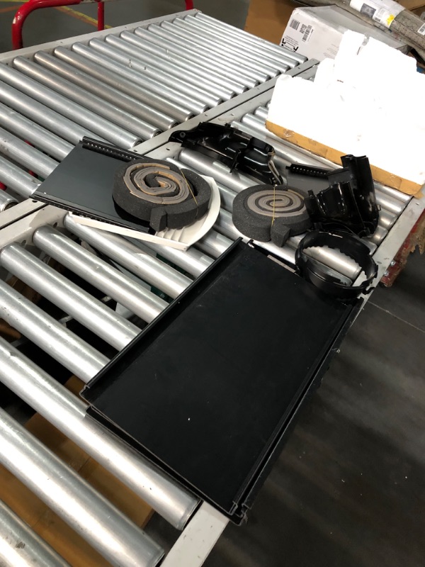 Photo 1 of ***USED - DAMAGED - SEE COMMENTS***
Midea Duo 12,000 BTU (10,000 BTU SACC) High Efficiency Inverter, Ultra Quiet Portable Air Conditioner, Cools up to 450 Sq. Ft., Works with Alexa/Google Assistant, Includes Remote Black 12,000 BTU
