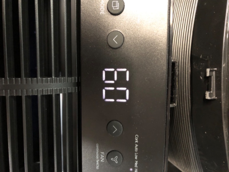 Photo 4 of ***USED - DAMAGED - SEE COMMENTS***
Midea Duo 12,000 BTU (10,000 BTU SACC) High Efficiency Inverter, Ultra Quiet Portable Air Conditioner, Cools up to 450 Sq. Ft., Works with Alexa/Google Assistant, Includes Remote Black 12,000 BTU