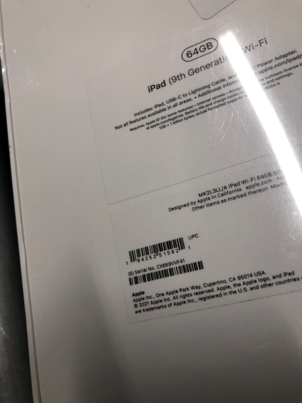 Photo 4 of ***FACTORY SEALED***Apple iPad (9th Generation): with A13 Bionic chip