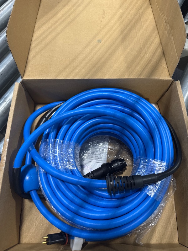 Photo 1 of 9995862 Cable and Swivel DIY 2 Wire for Dolphin Robotic Pool Cleaners M200 for Nautilus CC Plus 60ft(18M)